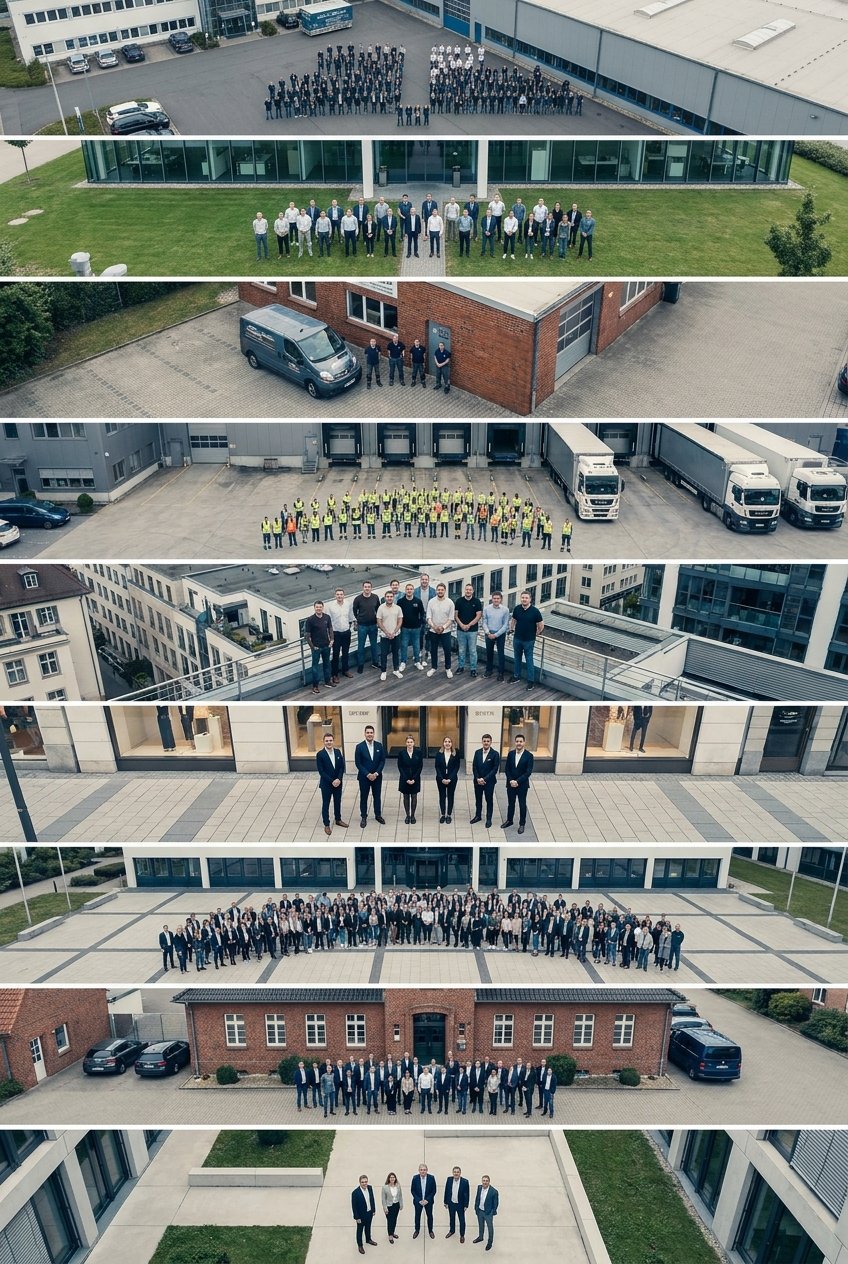 Unternehmen und Teams aus ganz Deutschland